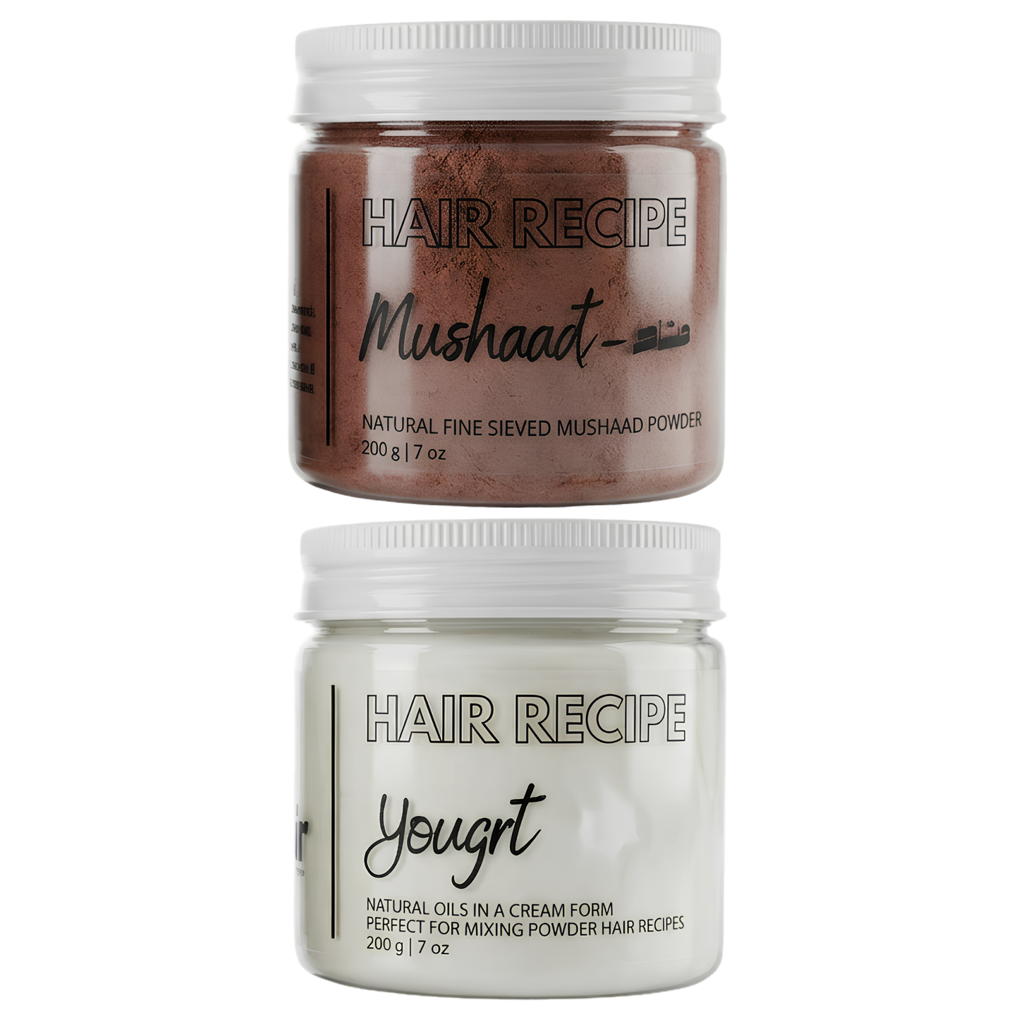 Red Mushaat 200g + Hair Yogurt | المشاط الملكي و زبادي الشعر العلاجي