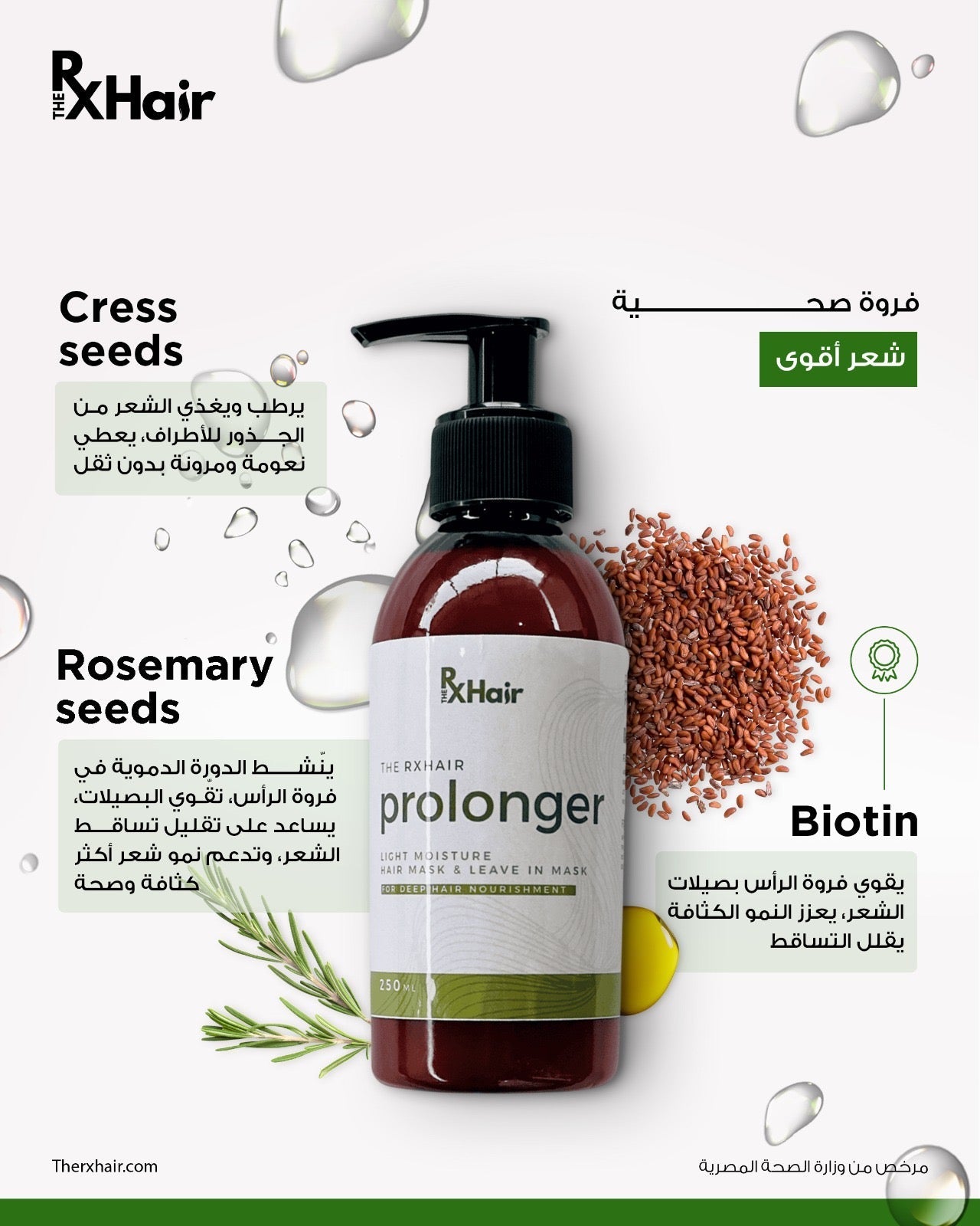 RxHair Full Set + 3 Gifts