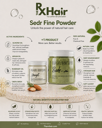 Sedr 200g + Hair Yogurt